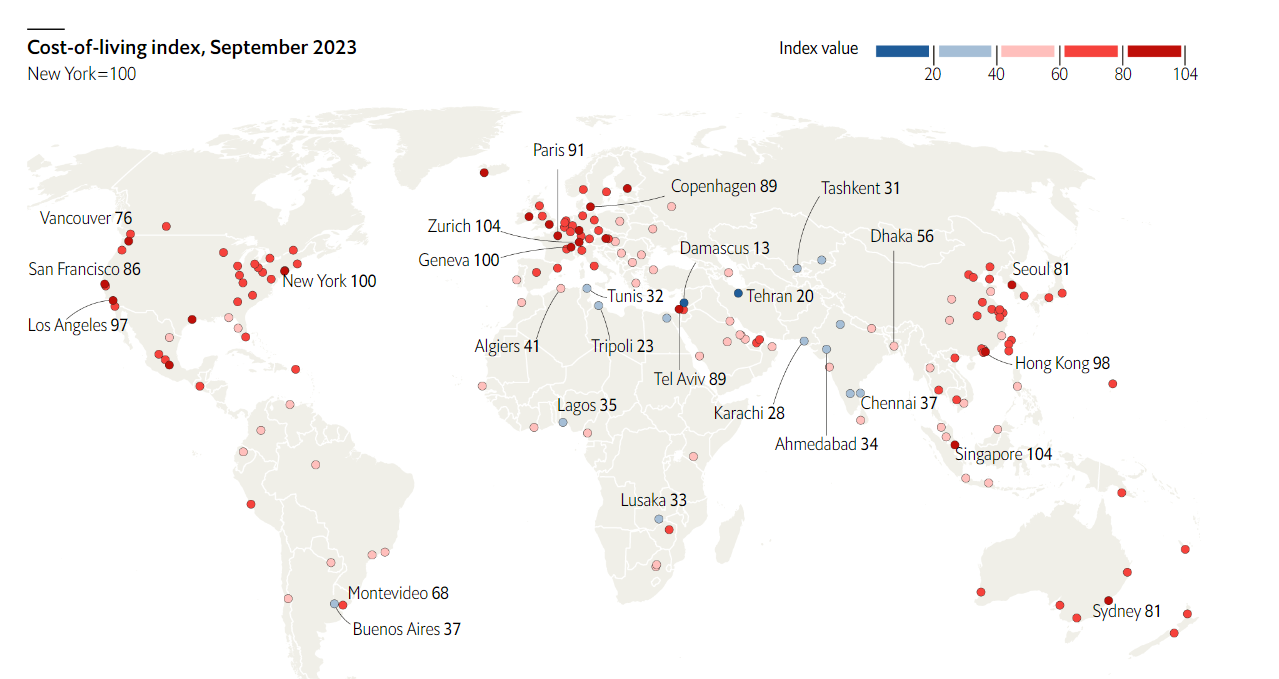 Київ увійшов до списку найдорожчих міст світу. Ось на якому він місці